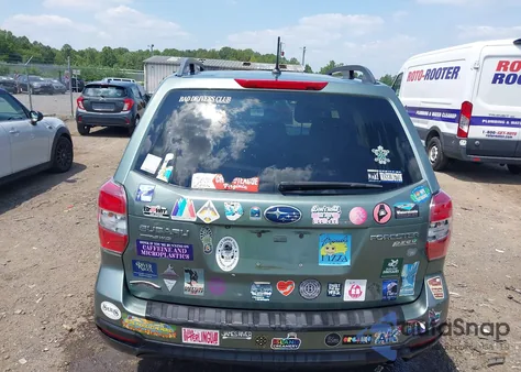 2015 Subaru Forester 2.5I Premium from USA, damaged, VIN JF2SJADC8FH830012